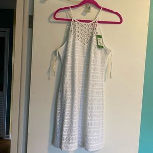 NWT Karina shift eyelet lace dress